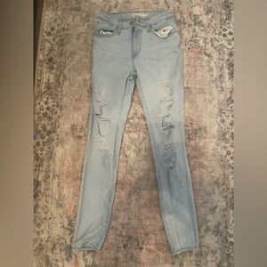 Levi high rise skinny jeans size 27